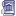 Purple Library Icon 16x16 png